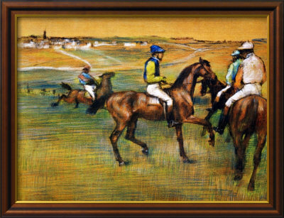 degas edgar cavalli da corsa