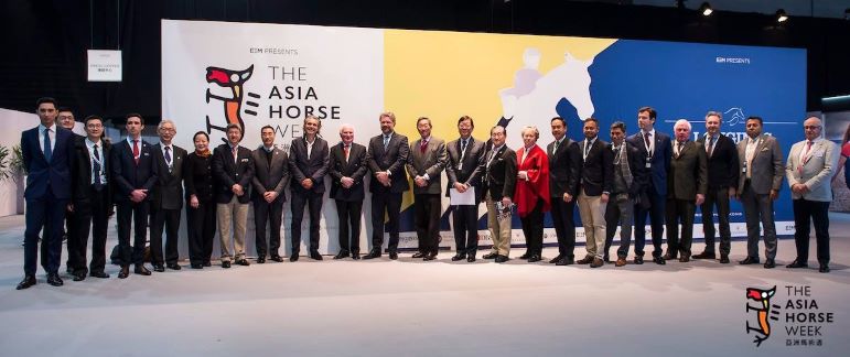 The Asia Horse Week and the FEI join forces for a second edition celebrating breeding, welfare and sport 1 delegation