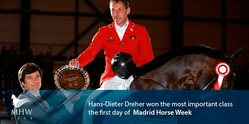 Madrid Horse Week: Dreher inaugura con una vittoria, buona la prima per Gaudiano - nel CSI2* vittoria di Eugenio Grimaldi 1 dreher2