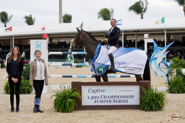 Kent Farrington e Easy Girl vincono la CaptiveOne Advisors 1.50m. Bene De Luca 1 farrington
