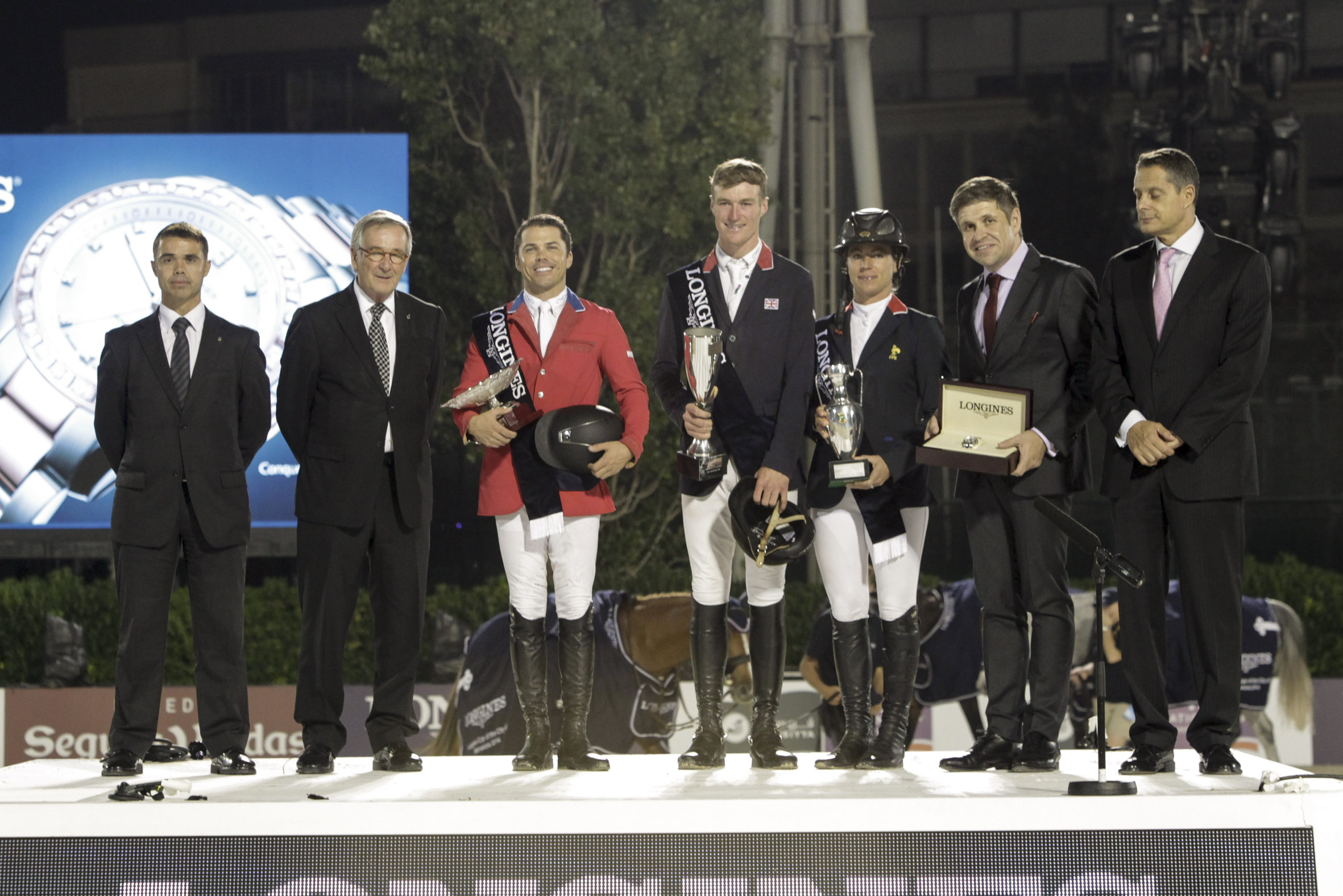 CSIO Barcelona 2014: Kent Farrington and Penelope Leprevost Thursday’s winners. 1 farrington 4 1
