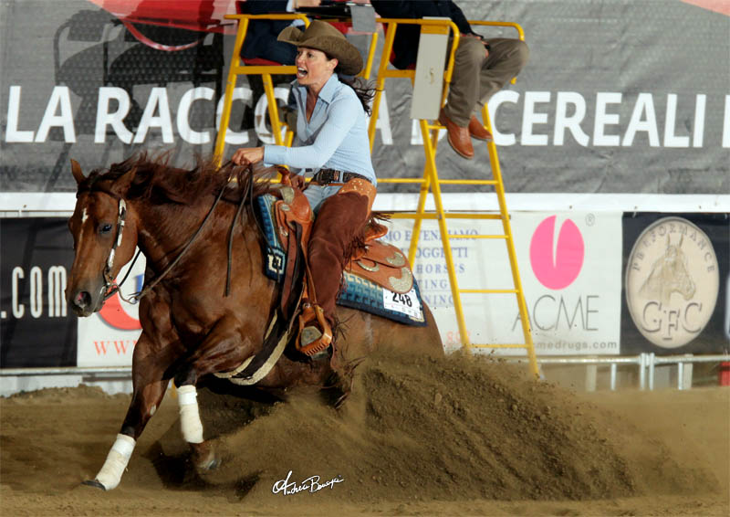 Monta western: Ann Poels Fonck ed Ebony Spock leader del primo Go 1 fonck