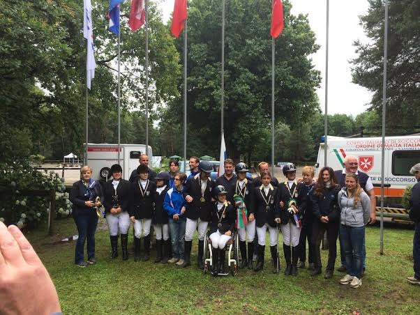 Concorso internazionale di dressage paralimpico CPDEI**** 1 foto cped beta europei