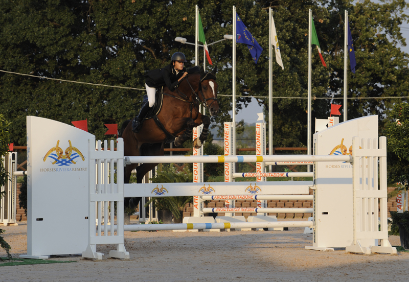 Ottime le prestazioni dei giovani al GESE nell'importante CSIO 1 francesca capponi stallone 1