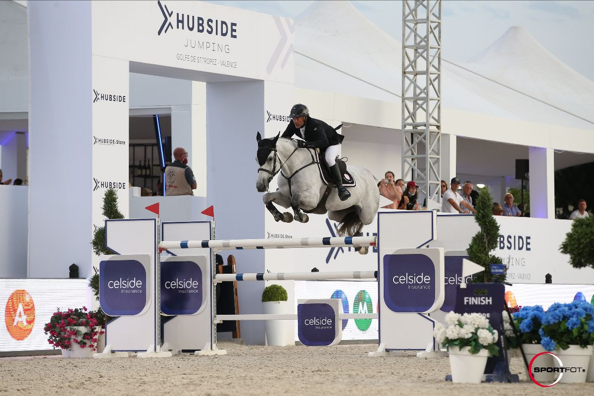 Gregory Cottard prende il comando dell'Hubside jumping Valence e Lorenzo de Luca vince la LR da 1.40m 1 hubside jumping valence gtegory cottard