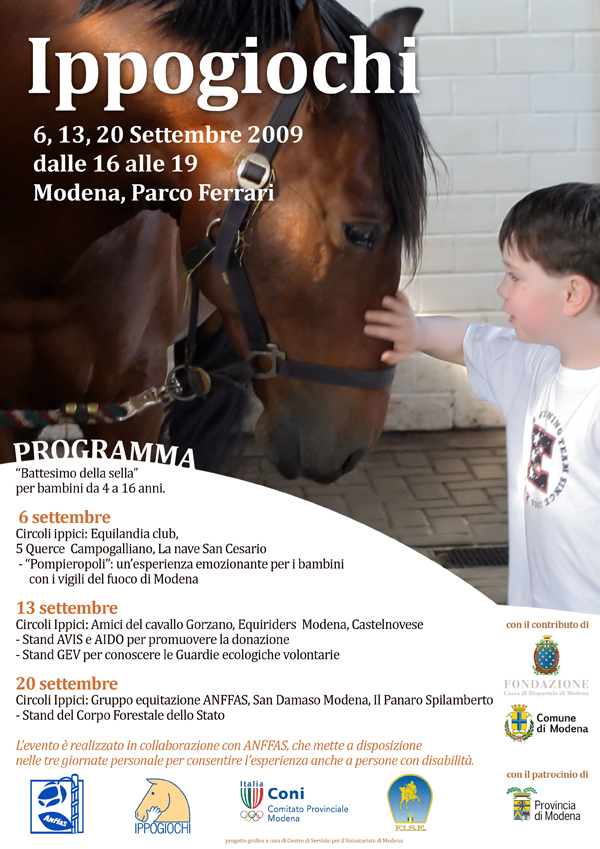 Ippogiochi 2009 to take place in Modena 1 ippogiochi 1