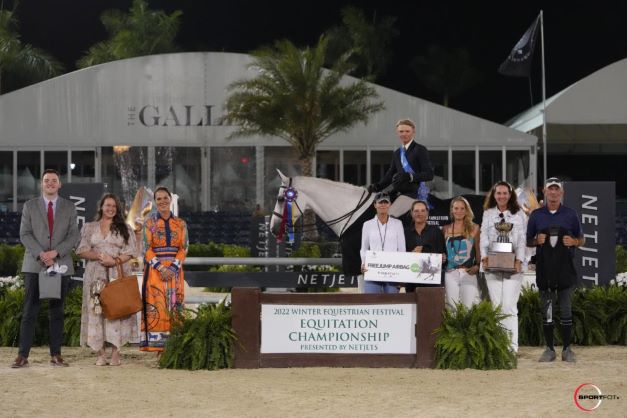 Winter Equestrian Festival 2022: Luke Jensen vince il WEF Equitation Championship 1 jensen. 0