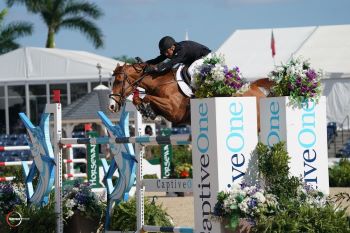 Kent Farrington e Creedance imbattibili nel $73.000 CaptiveOne Advisors 1.50m Classic CSI5* al WEF 9 5 kent farrington