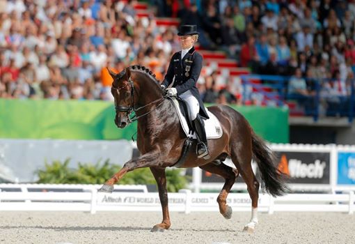 Dressage: Helen Langehanenberg and Damon Hill no longer to compete together. 1 langehanenberg