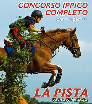 Al Centro Ippico LA PISTA di Vairano la 6a edizione del Concorso Internazionale di Completo CCI*** 1 locandina2008