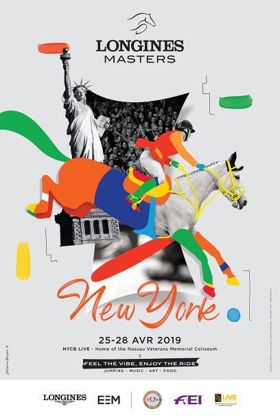 New York for an exceptional competition from April 25 to 28, 2019. 1 logo longines masters