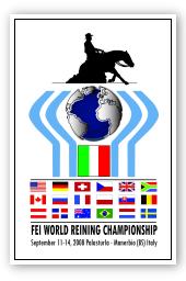 logo reining championship 2008 1