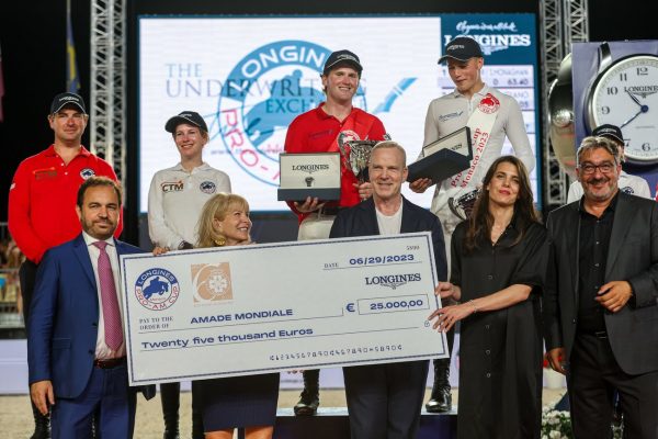 Longines Global Champions Tour Monaco, le premiazioi della Pro Am Cup