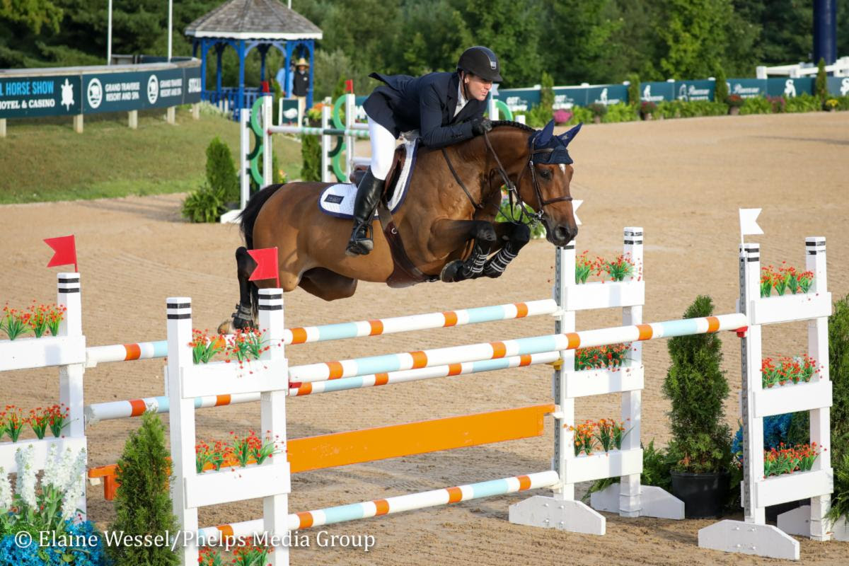 McLain Ward Gallops Catoki to Second Traverse City Victory in $36,600 1.45m Speed Classic CSI3* 1 mc lain world