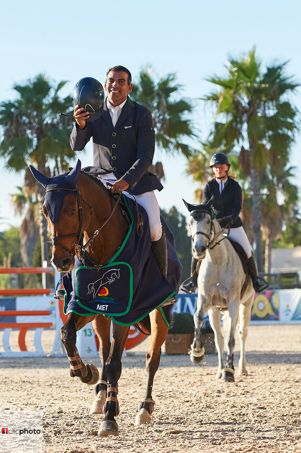 MET: Mariano Martinez Bastida e Cleartoon vincono il Gran Premio CSI2 * 1 met 7