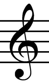 Un cuore che batte a ritmo di musica. 1 nota musicale