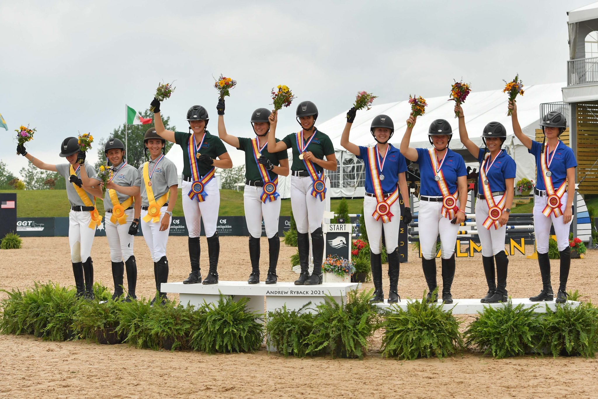 Il Team Lions e il Team Cardinals dominano nel Markel/USHJA 1.20-1.30m Junior/Amateur Zone 5 & 6 Jumper Championship 1 photo by Andrew Ryback Photography 0