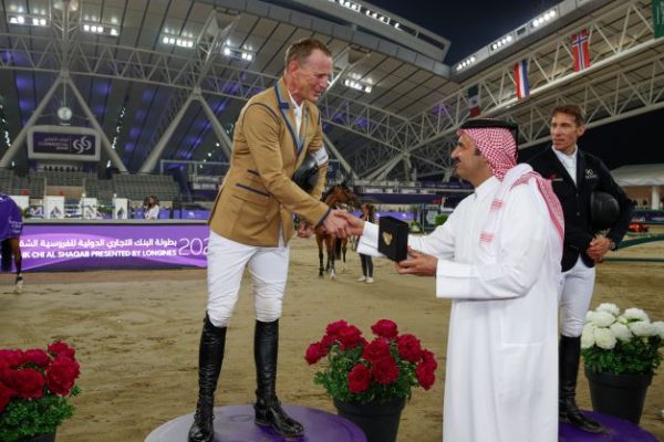 Il numero 1 del mondo Fredricson illumina vince CHI AL SHAQAB Presentata da Longines 2022 5 pieder fredicsson