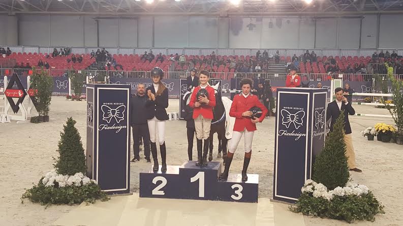 Cavalli a Roma draws to a close. 1 podio pony cavallia roma 1