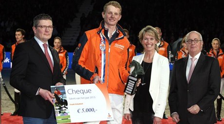 La nuova generazione di campioni: Frank Schuttert Rabo Talent 2013. 1 rabo 0