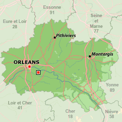 sandillon map