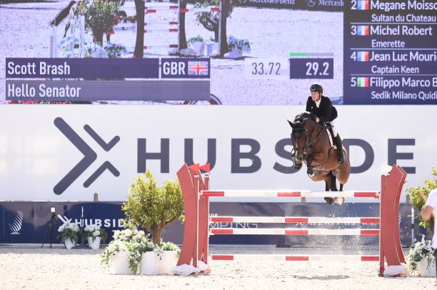 HUBSIDE Jumping, vince Scott Brash 1 scott brash hello senator