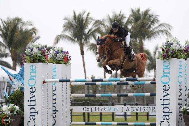 Jessica Springsteen e Volage Du Val Henry Reign Supreme vincono la 1.50m Classic 1 spreengsteen