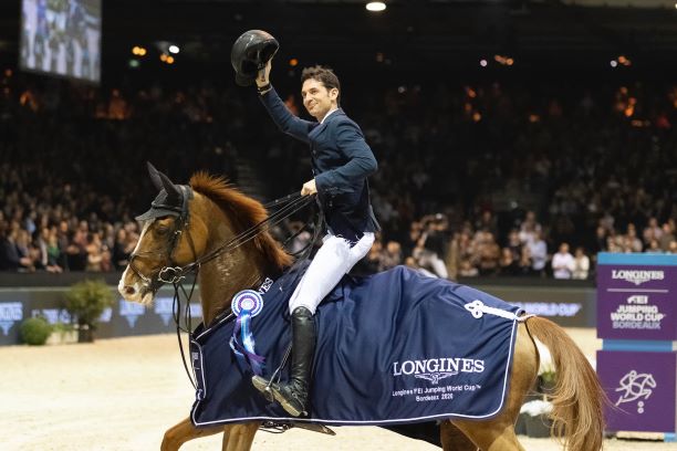 Longines FEI Jumping World Cup™ Steve Guerdat writes history in Bordeaux! 1 steve guerdat 0