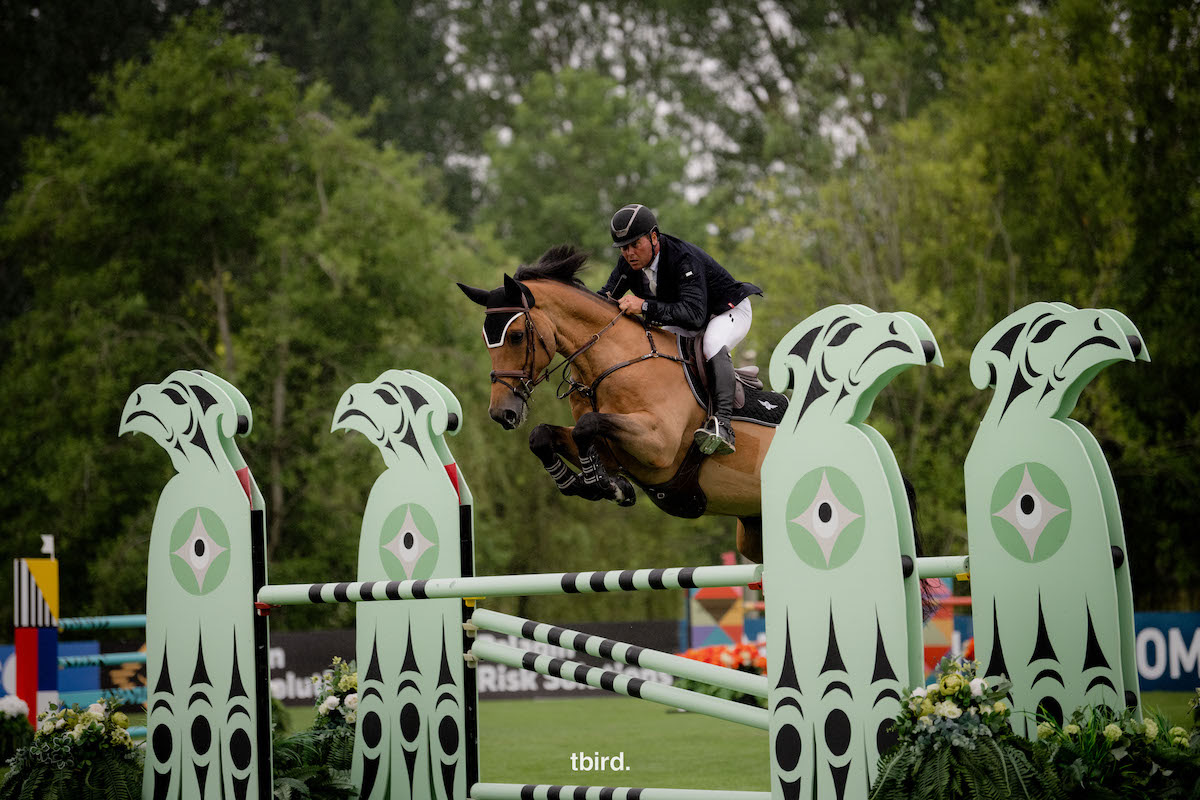 Kyle King is crowned in Grand Prix 1.40m 1 tunderbird c