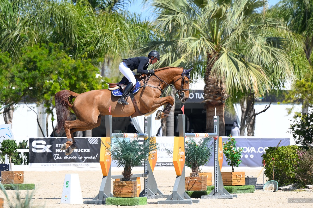 Nadja Peter Steiner and Chaplin Cece win the CSI2* 1.45m Grand Prix at Spring MET IV 2023 1 unnamed60 0