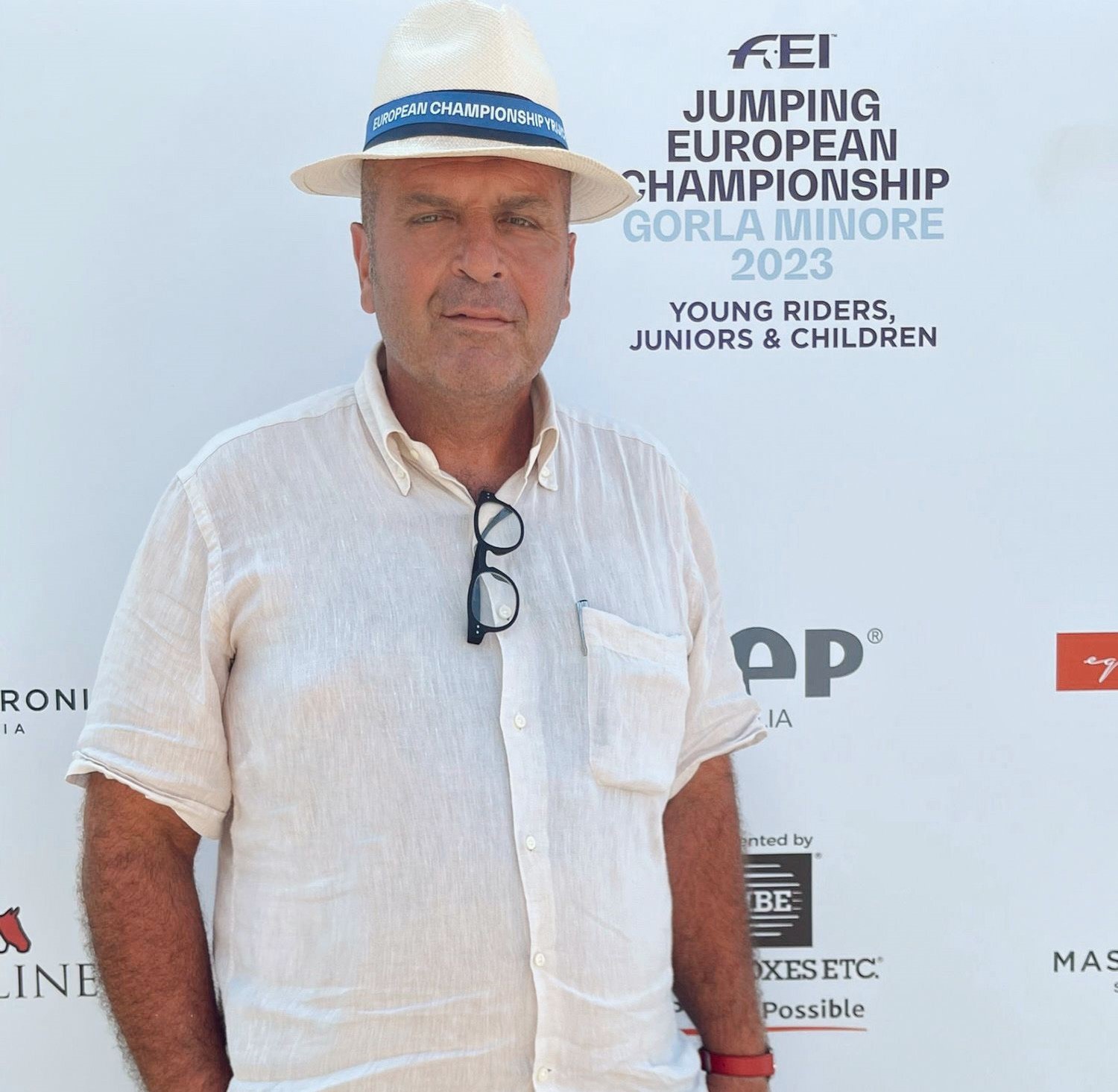 Andrea Colombo Course designer dei FEI Jumping European Championship Gorla Minore 2023