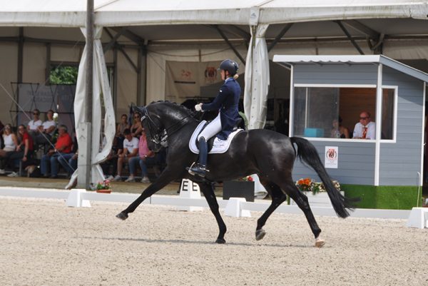 Beatrice Arturi con Destiny Old ai Campionati Europei YR e U25 di dressage 2023