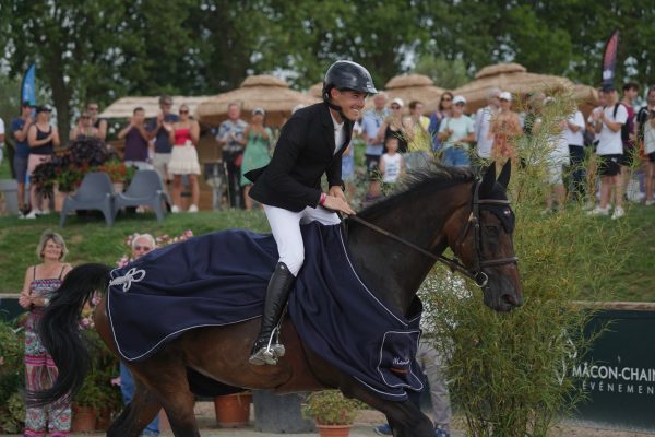 Morgan Bordat al Jumping International di Mâcon Chaintré