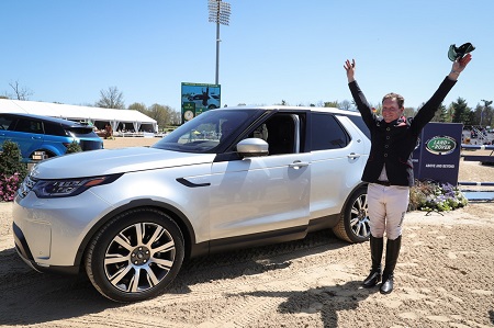 Townend tops Jung at Land Rover Kentucky Three-Day Event 1 Oliver Townend celebrates win