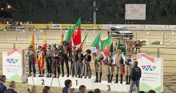 Campionati mondiali di Equitazione del Lavoro premiazione