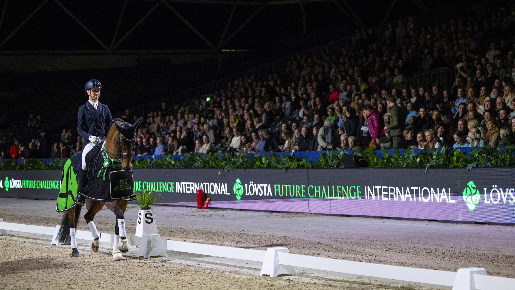 Maarten Luiten was the most successful rider during the Lövsta Future Challenge International Dressage Tour 2022/2023. Photo: Digishots