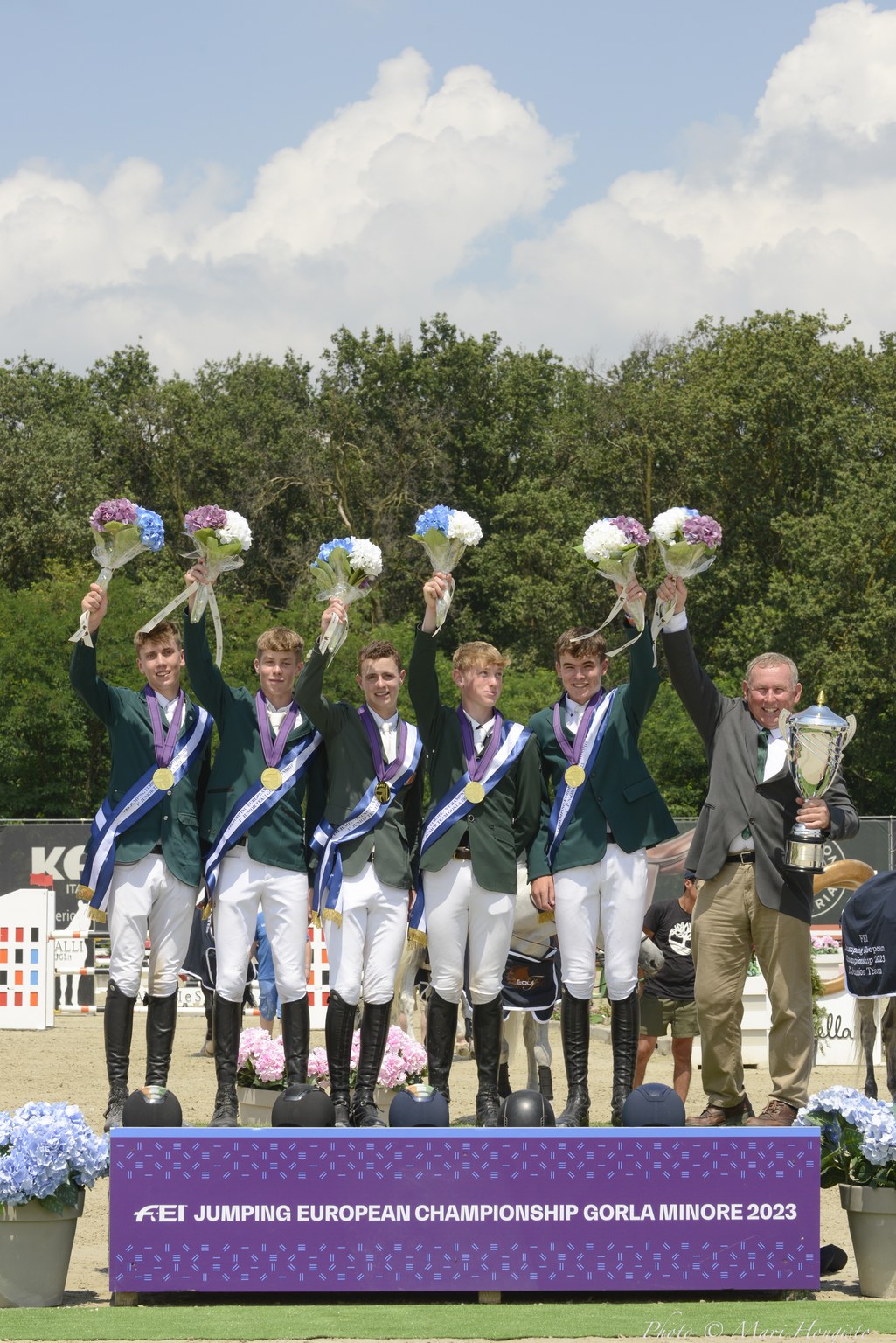 Irlanda protagonista della finalissima a squadre Juniores 1 Squadra irlandese juniores europei giovanili