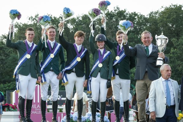 La squadra irlandese Young Rider vince la finalissima a squadre dei Campionati Europei giovanili di Gorla Minore 2023
