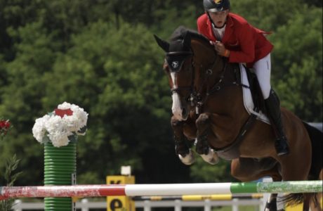 Tony Stormanns and Cinnamo at FEI Jumping Europeans Championship Gorla Minore 2023