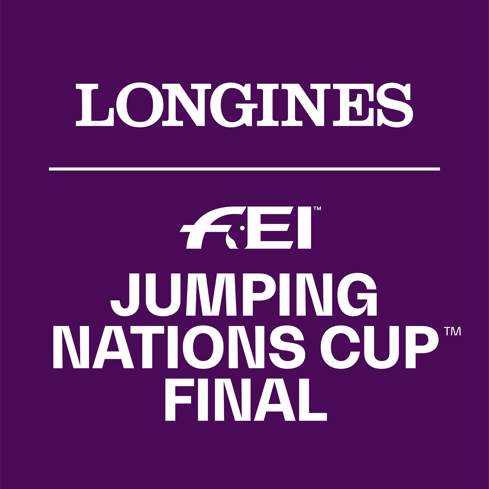 Finale di Barcellona della FEI Jumping nations cup series logo