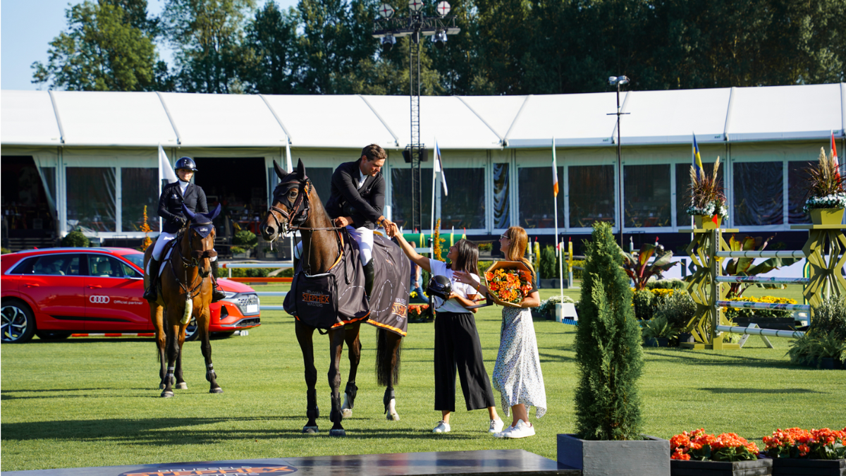 BRUSSELS STEPHEX MASTERS - Sportfot (c) Frederic Vernart with Okina van de Bien first place