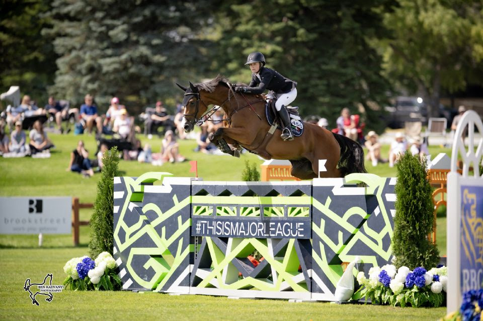 Lillie Keenan Claims $225,000 RBC Grand Prix at Wesley Clover Parks 2 Chloe Reid photo by Ben Radvanyi Photography