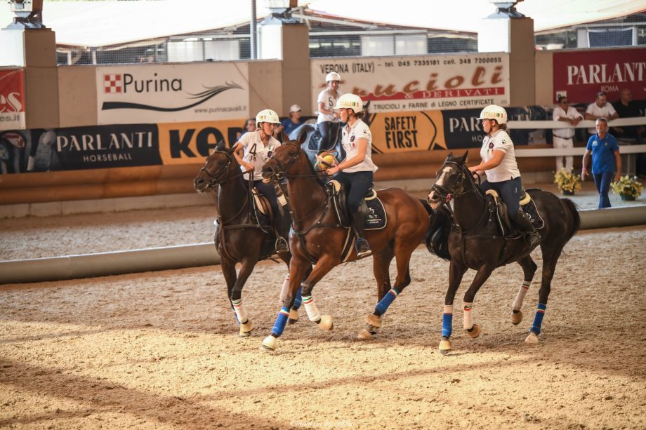 Divisione Ladies Italia ai Campionati Europei di Horseball