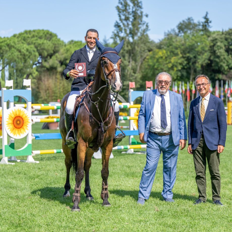 Natale Chiaudani trionfa nel Grand Prix di Cervia, Zorzi chiude il podio 4 Sameh El Dahan Gran Premio Le Siepi Cervia Sergio Isler