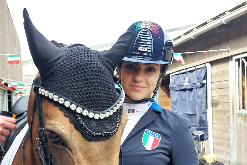 Campionati Europei Pony di Le Mans: Virginia Spoenle dodicesima nel Freestyle 1 Campionati Europei Pony di Le Mans: Virginia Spoenle e Coer Noble e il Team Italia
