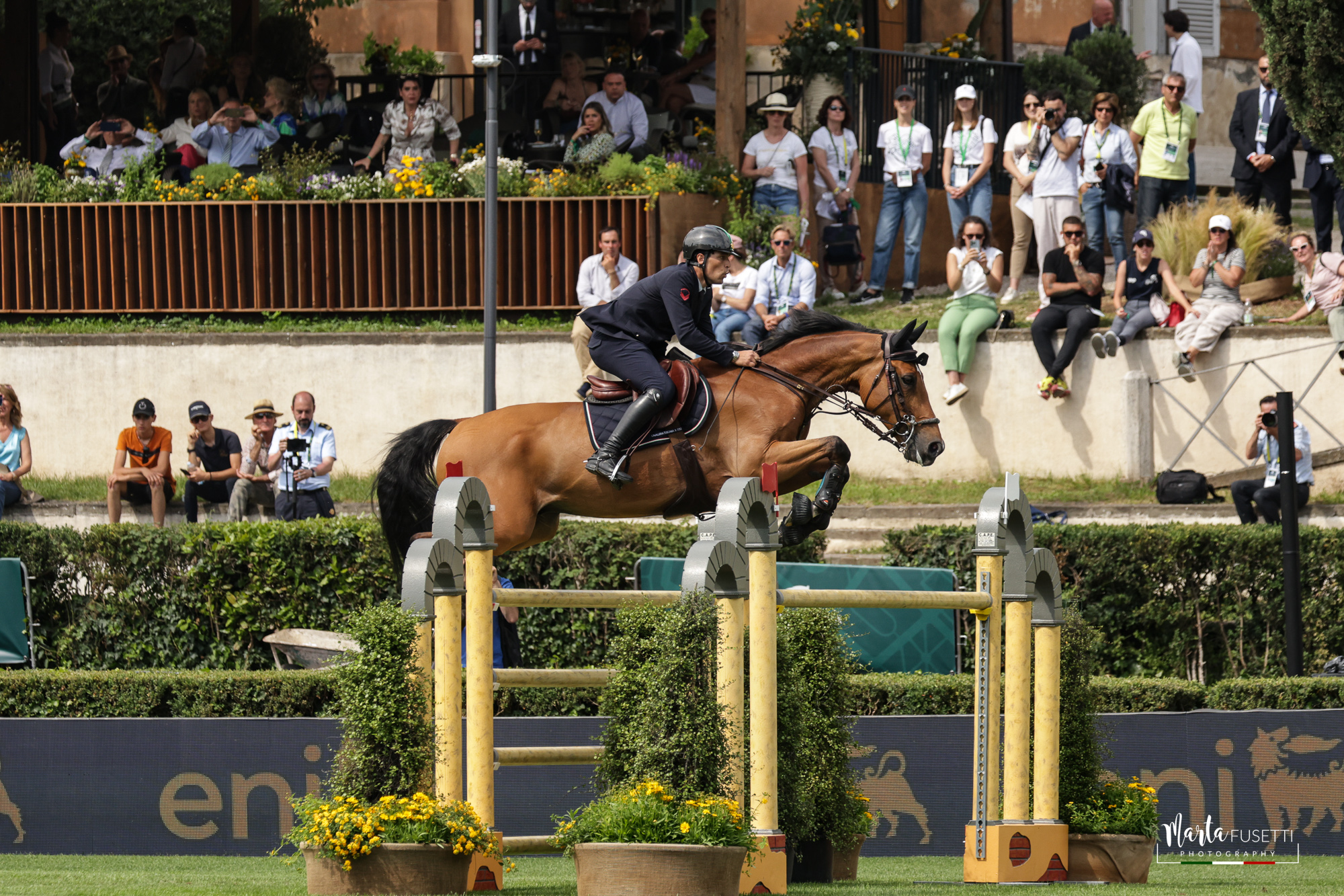 Il programma dei Campionati Italiani di Salto Ostacoli 2024 1 Giampiero Garofalo parte della squadra italiana agli Europei 2023 a Piazza di Siena con max van lentz schrans