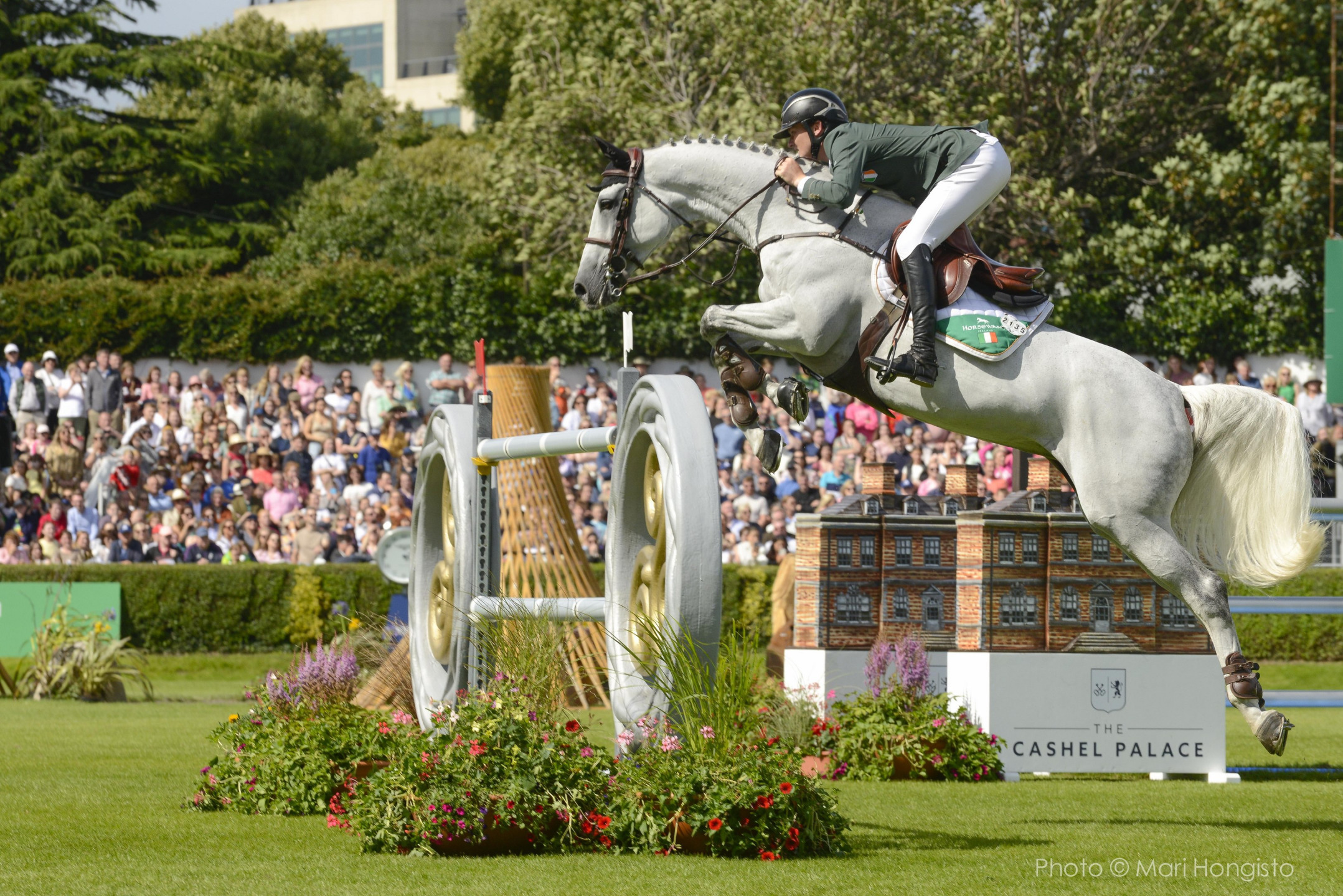 Michael Duffy al Dublin Horse Show di agosto 2023