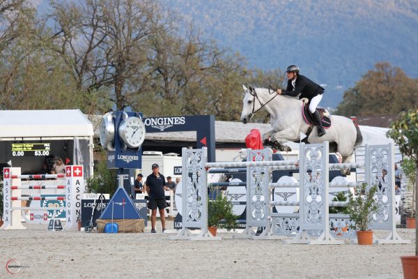 Gregory Cottard e Cocaine du Val al CSI Ascona