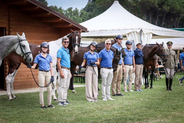 FEI Eventing European Championship team Young Riders