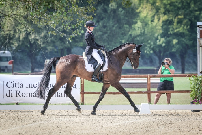 FEI Eventing European Championship for Young Riders & Juniors: primo giorno 1 FEI Eventing European Championship for Young Riders & Juniors | Foto Smilla Maline Philipp con Sir Boggles